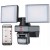 Brennenstuhl wfd 3050p lampa led 2x reflektor zewnętrzny reg. Led czujnik ruchu wifi