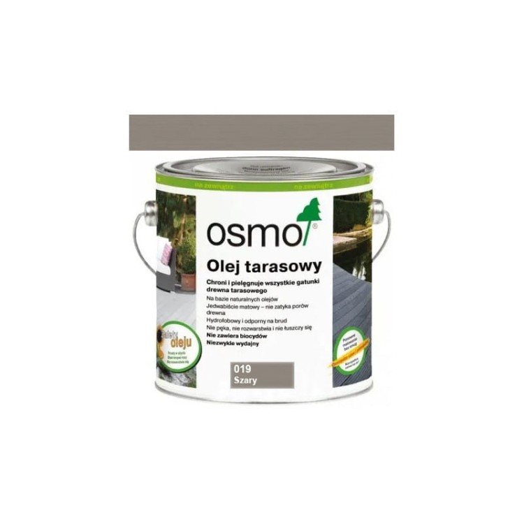 Osmo olej do tarasów 019 Szary 2,5l