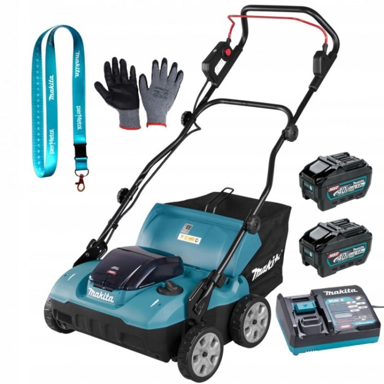 Makita Uv001gz Wertykulator Akumulatorowy 2x5ah 38cm 40v Xgt