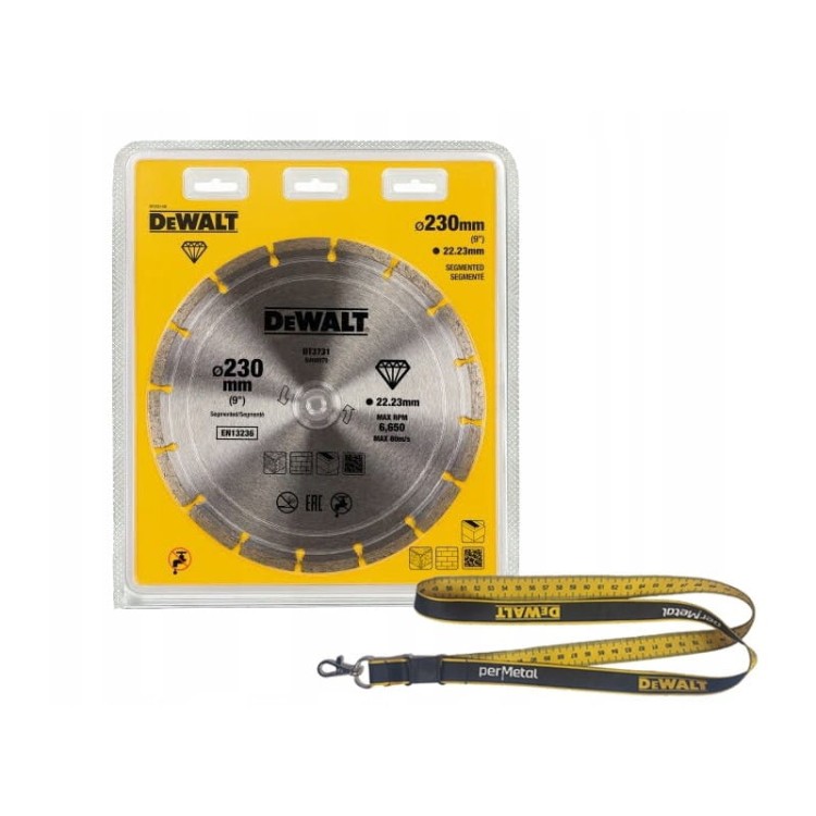 DEWALT DT3731 TARCZA DIAMENTOWA NA SUCHO 230X22,2
