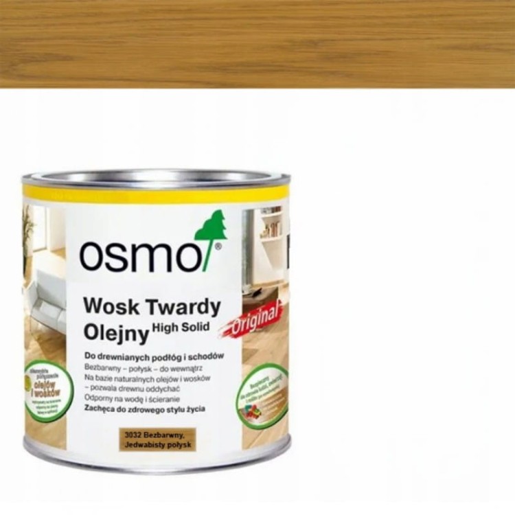 Osmo 3032 wosk twardy olejny bezbarwny 0,75l