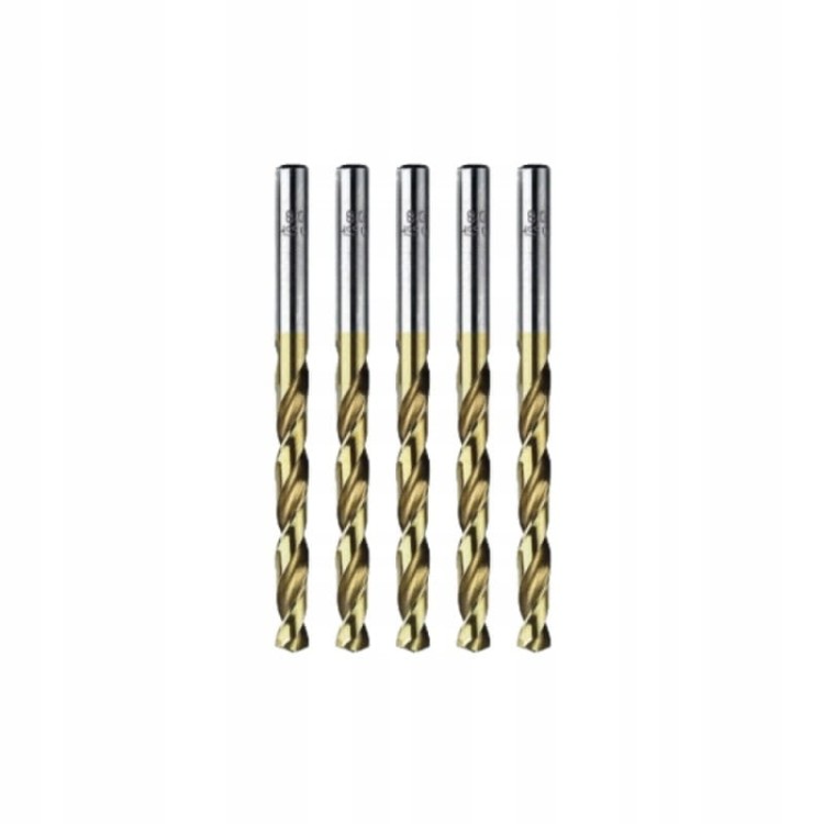 BMM Wiertło Do Metalu 11 mm Szlifowane HSS TIN 5 szt