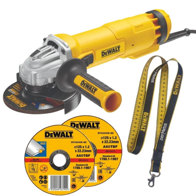 DeWalt DWE4217-QS Szlifierka kątowa 1200W