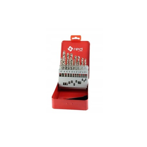 Bmm zestaw 1903 wierteł do metalu krętych hss z powłoką din 338- 19 szt