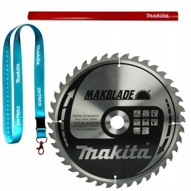 Makita B-32786 Tarcza Tnąca Makblade 305x30, 40z Drewno