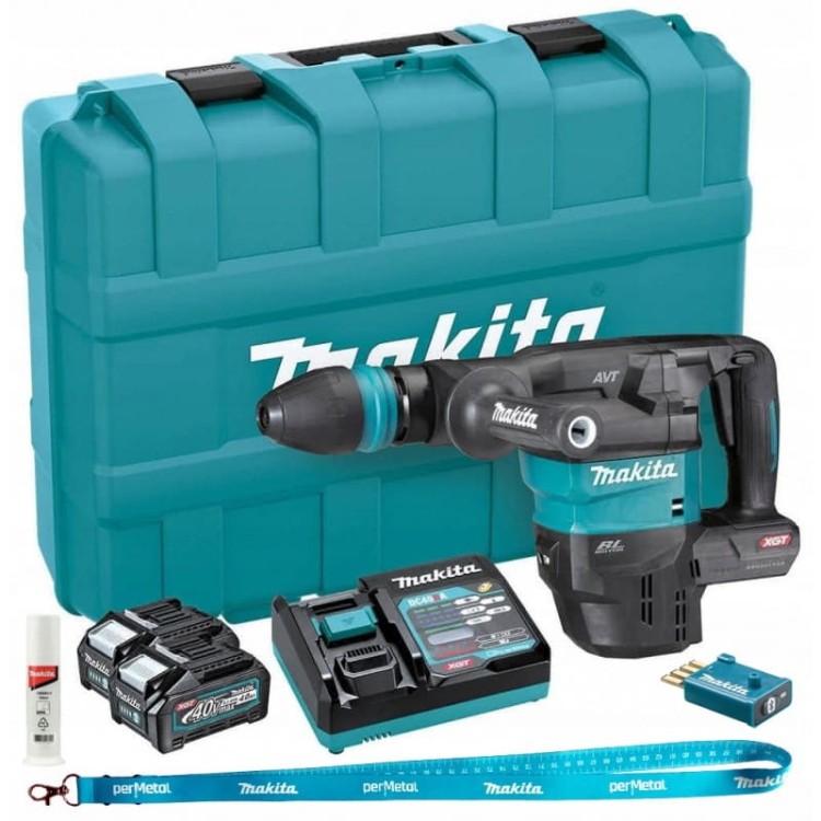 Makita Hm001gm201 Akumulatorowy Młot Wyburzeniowy 2xaku Xgt 40v