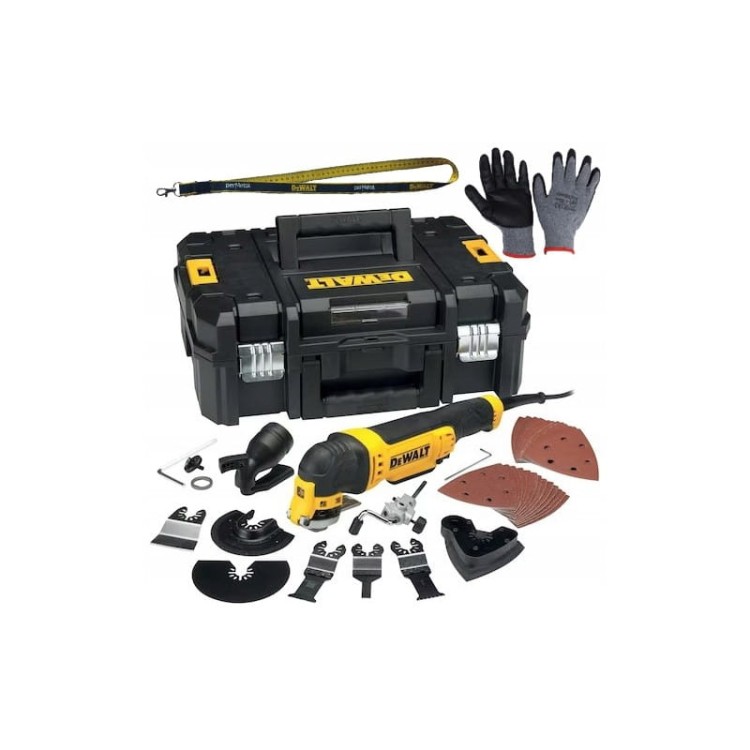 Narzędzie Wielofunkcyjne MultiTool  Dewalt DWE315KT Zestaw Z Walizką