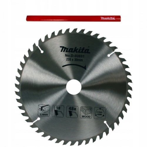 Makita d-03931 tarcza  do drewna 235x30mm 48z