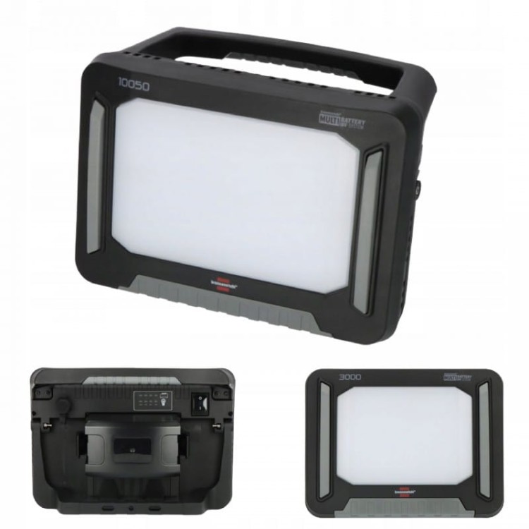 Brennenstuhl lampa led reflektor budowlany 12500lm akumlatory Bosch Makita Dewalt