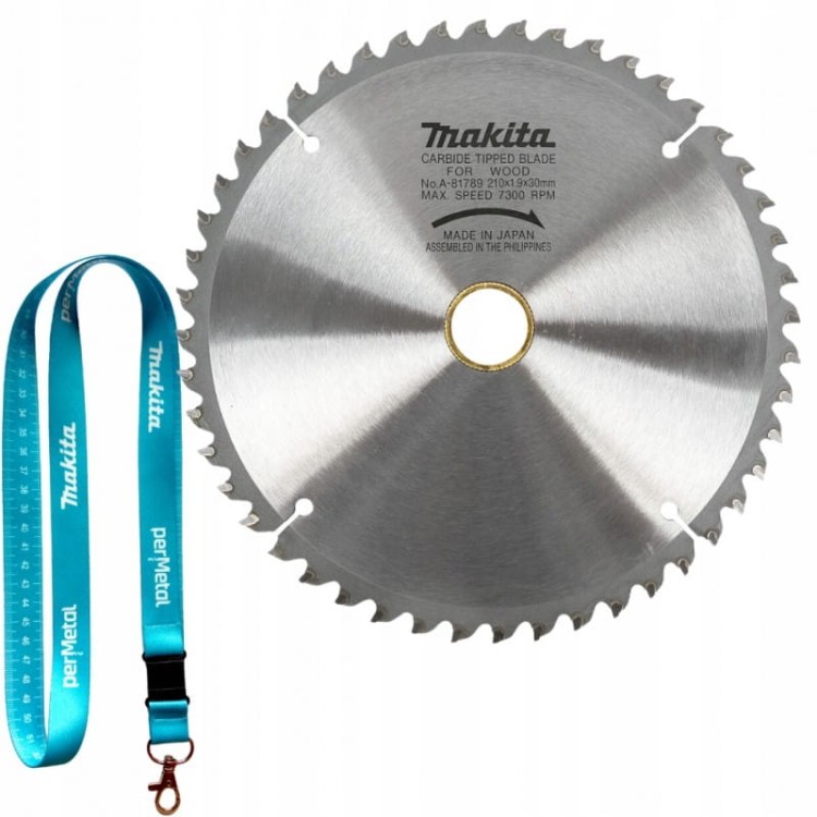 Makita A-81789 Tarcza Tnąca Makblade 210x30/25, 48z Drewno