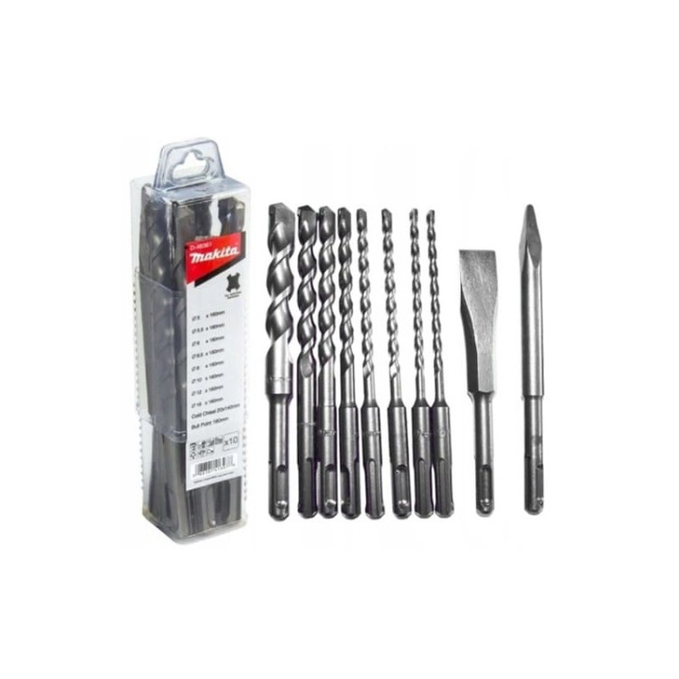 Makita D-46361 zestaw wierteł SDS+ szpic + dłuto