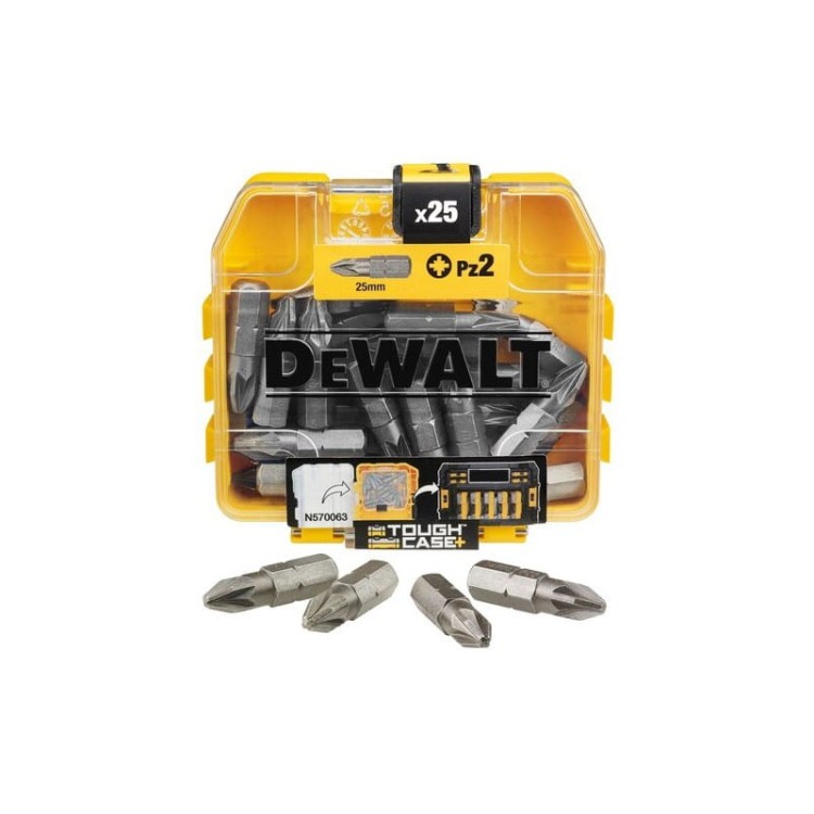 DeWalt DT71521-QZ-Zestaw bitów PZ2 25mm 25szt.