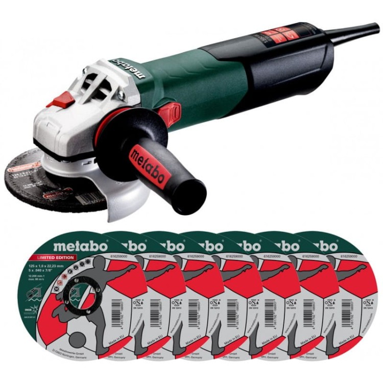 Metabo WEV 15-125 Quick HT szlifierka kątowa 125mm