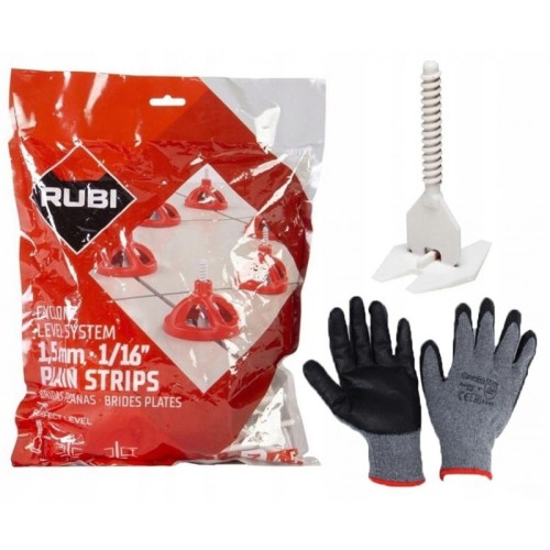 Rubi 35953 Cyclone 1,5mm podstawy do poziomowania 300szt