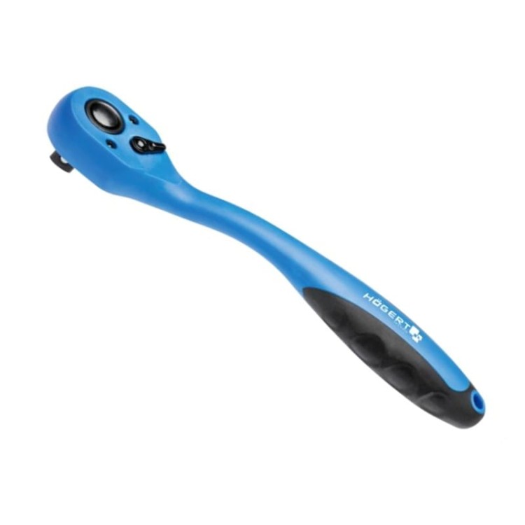 Hogert Grzechotka 1/4" Rekojesc Pokryta Pp