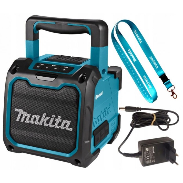 Makita DMR200 głośnik akumulatorowy Bluetooth z zasilaczem