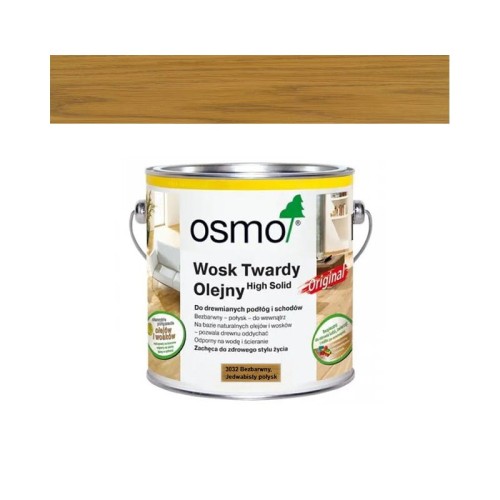 Osmo wosk twardy olejny 3032 jedwabisty połysk 2,5L