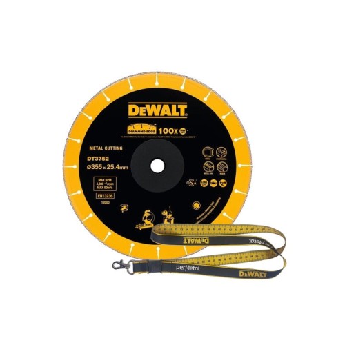 Dewalt DT3752 Tarcza diamentowa do metalu 355x25,4