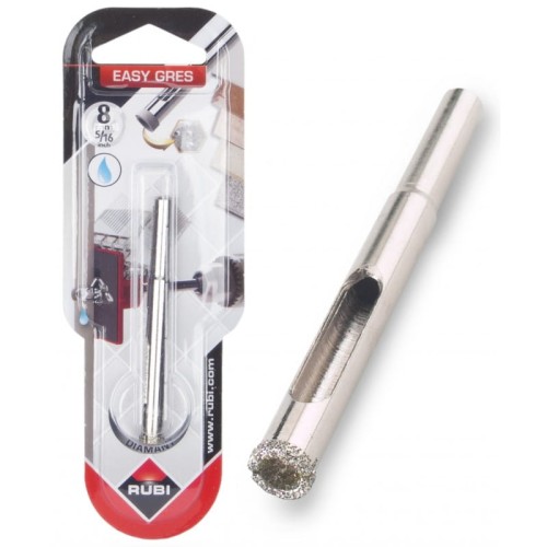 Rubi 04923 wiertło diamentowe Ø 8mm na mokro Easy Gres