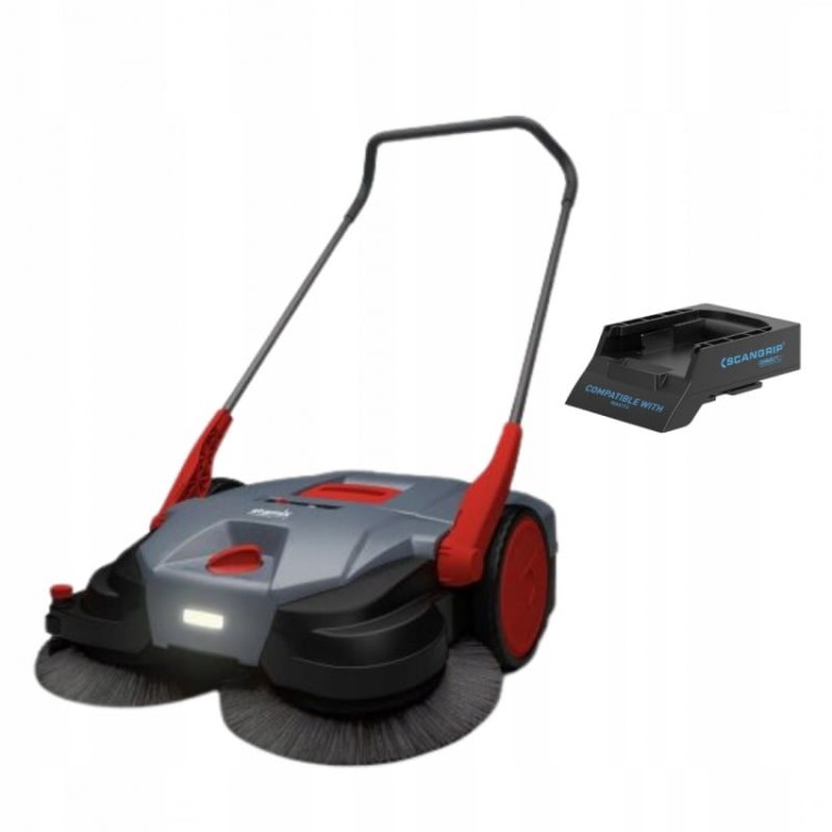 Starmix Zamiatarka Ręczna Durosweep 77 Pro 18v + Adapter Aku Makita 77cm