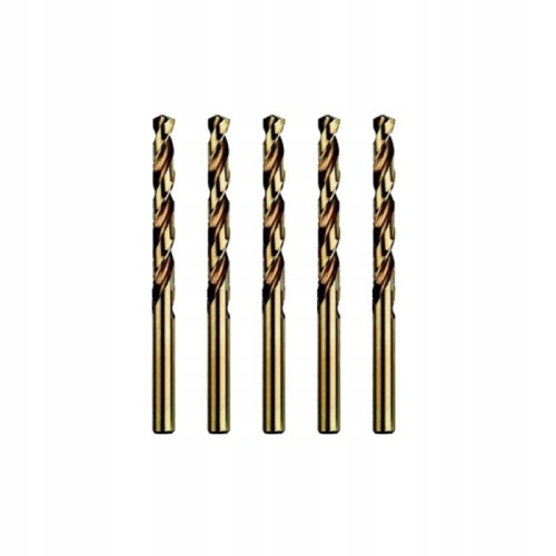 Bmm Wiertło Do Metalu Kręte Hss Kobalt Din 338 10,5 mm 5 szt