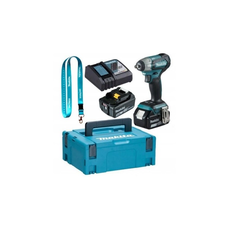 Makita Dtw180rtj Klucz Udarowy Akumulatorowy 2x Aku 18v 5ah Makpac