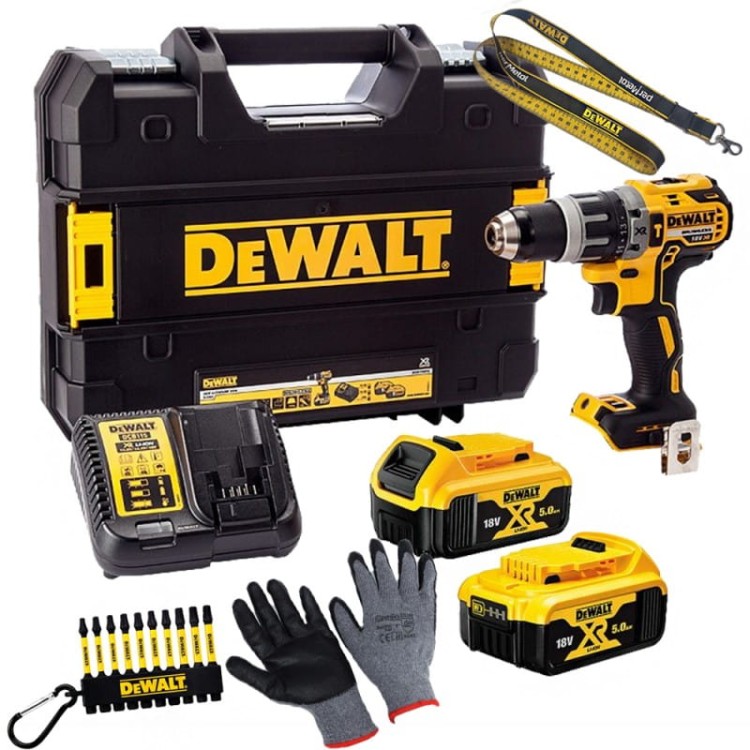 DeWalt DCD709D2T-QW Wiertarko-Wkrętarka 18V