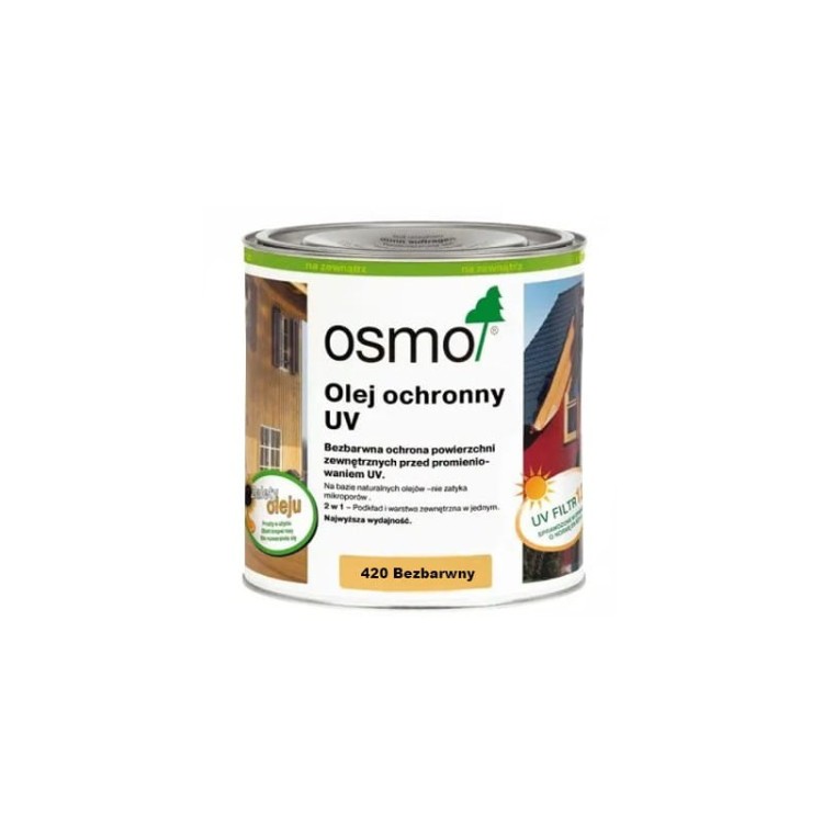 Osmo olej  ochronny UV 420 bezbarwny 125ml