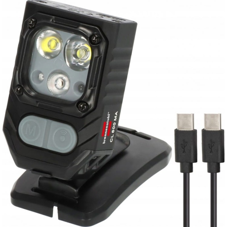 Brennenstuhl Cl 600 Ma Lampa Led Robocza Czujnik Ruchu Klips 600lm Ip54