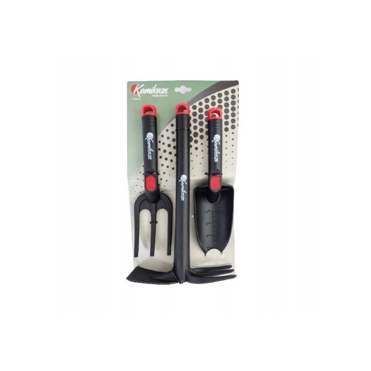 Kamikaze Zestaw Narzędzi Ogrodowych Motyczka| Łopatka |widełki