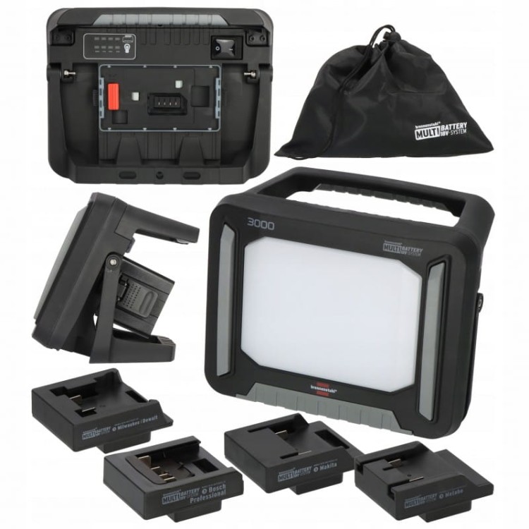 Brennenstuhl reflektor lampa warsztatowa robocza led 30w 18v bosch dewalt makita metabo