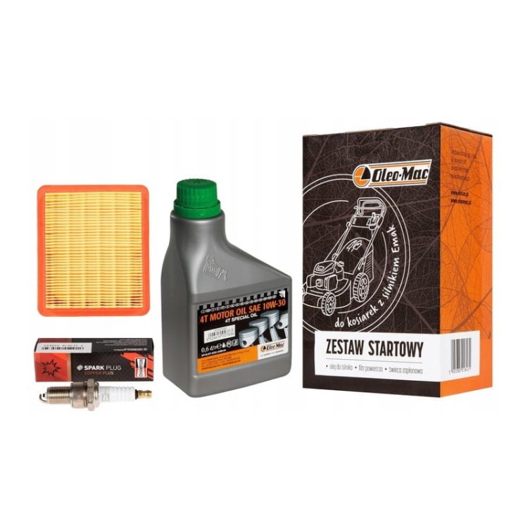 Oleo-Mac Emak zestaw do kosiarki Olej Filtr Świeca