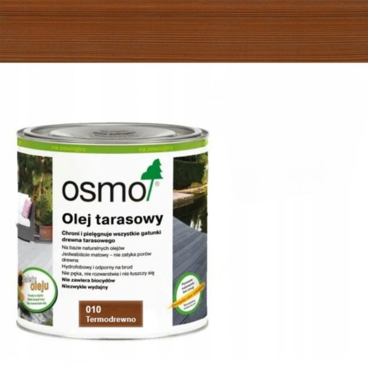 Osmo olej tarasowy 010 Termodrewno stonowany 0,75l