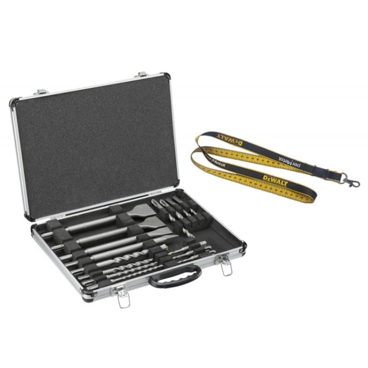 DeWalt DT9679-QZ Zestaw 15szt. wierteł i dłut do betonu SDS+