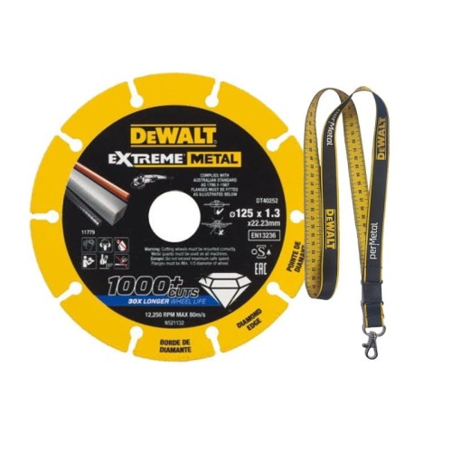 DeWalt DT40252-QZ tarcza diamentowa do cięcia metalu