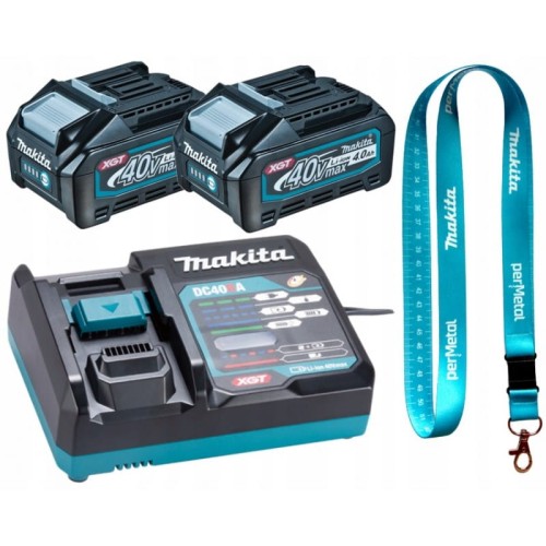 Makita zestaw zasilający 40V XGT BL4040 4Ah z ładowarką DC40RA