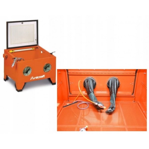 Unicraft Piaskarka Kabinowa Do Czystego Strumieniowania 90l