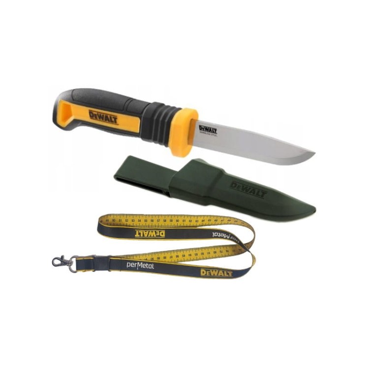 DeWalt DWHT1-10354 nóż ze stałym ostrzem w kaburze