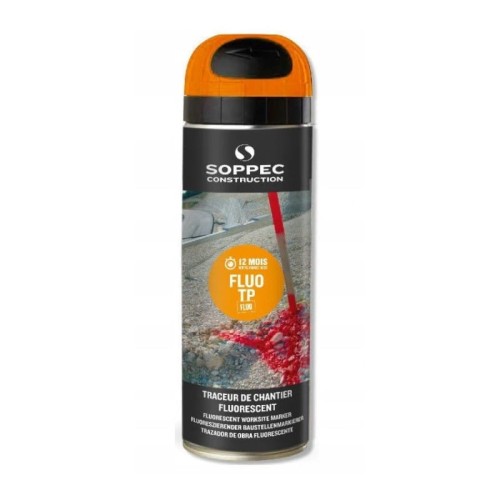 Soppec TP Fluo spray pomarańczowa farba geodezyjna