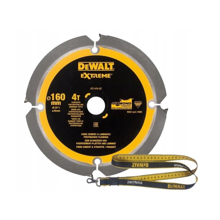 Dewalt DT1470  Tarcza Diamentowa Do Płyt Cementowych 160x20mm