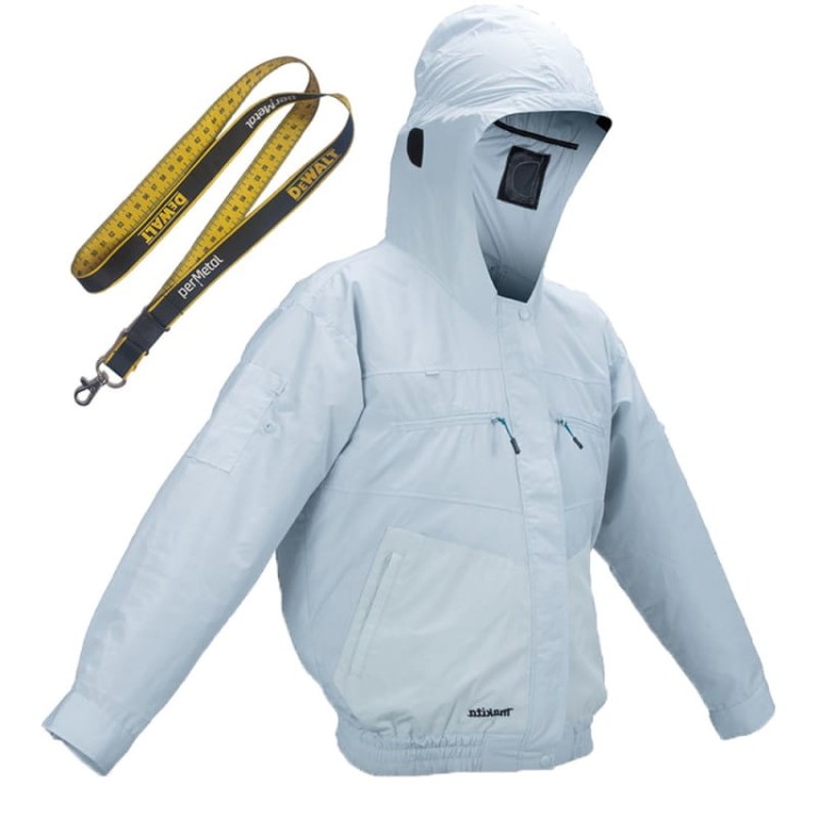 Makita DFJ207Z2XL Kurtka wentylowana z kapturem rozm.2XL