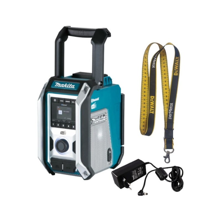 Makita DMR115 Radio budowlane DAB+ / IP65/ Bluetooth