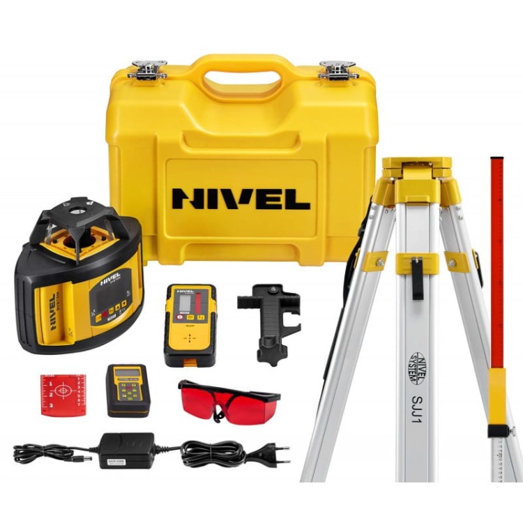 Nivel System NL540 niwelator + łata + statyw