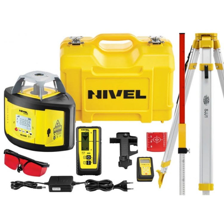 Nivel System NL540R DIGITAL niwelator + łata + statyw