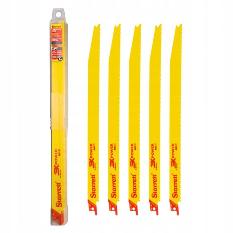 Starrett Bt121014-5 Brzeszczot Uniwersalny 10-14 Tpi 300mm 5szt Bi-metal