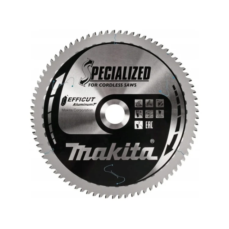 Makita e-13306 tarcza do metalu efficut 305x30mm 96z do aluminium