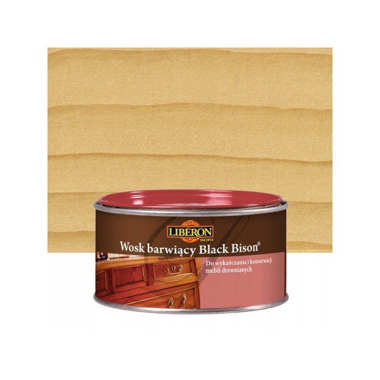 Liberon wosk barwiący black bison dąb jasny 0,5 l