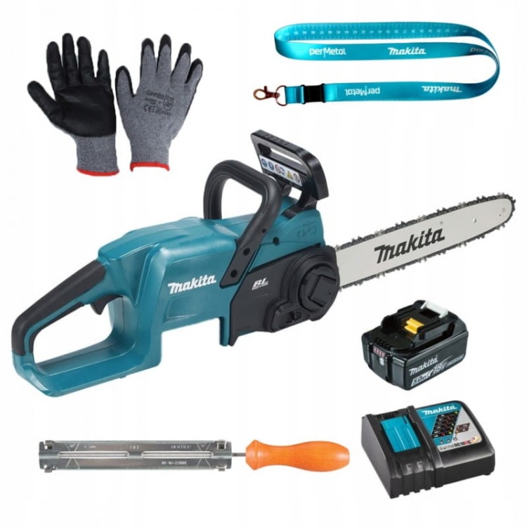 Makita Duc357rtx3 Pilarka Łańcuchowa Akumulatorowa 35cm 14" 18v