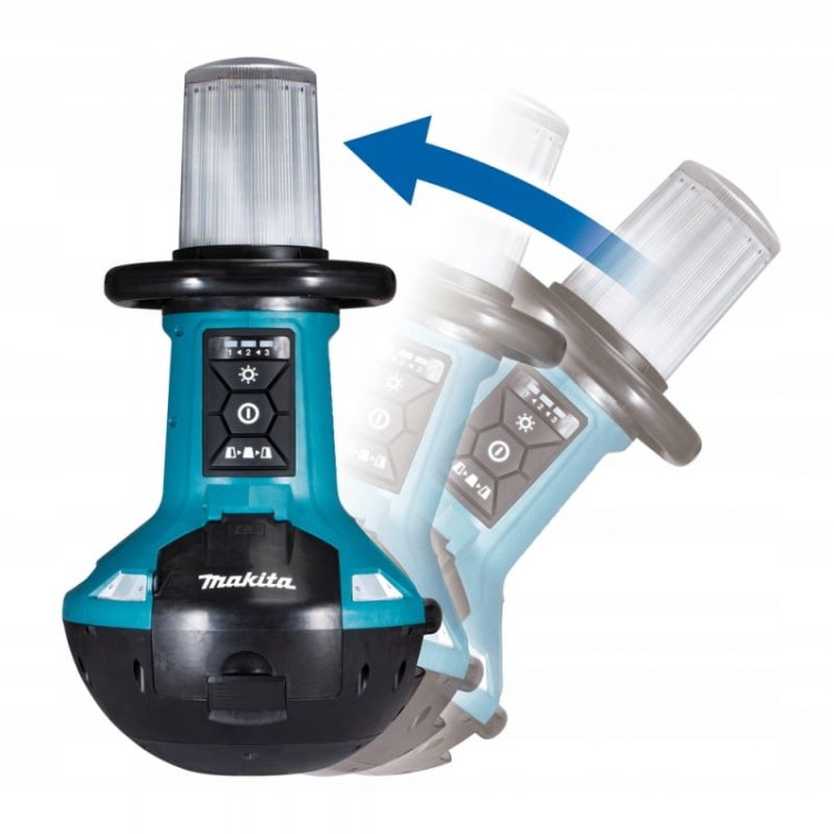 Makita DML810 Lampa budowlana LED strefowa 14,4/18V 230V