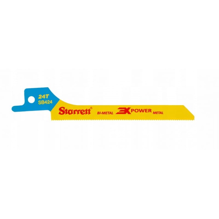 Starrett Sb424-5 Brzeszczot Do Metalu 24 Tpi 100mm 5szt Bi-metal